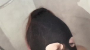 WHAT A BLOWJOB!!! ..cumming in the shower..