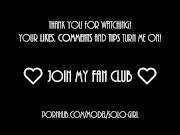 Hot girl play with pussy and tits in the dressing room, public masturbation 15/16