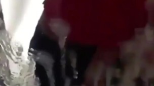 Andy Lee cumming huge load over mirror 