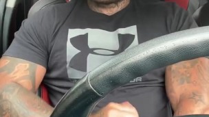 Andy Lee wanking in public