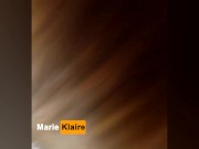 Full sperm mouth after a deep blowjob, slutty bitch gorgeous sucking dick POV 4/16