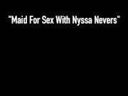 Wet & Messy Lesbians Maxine X & Nyssa Nevers Fuck & Squirt! 1/16