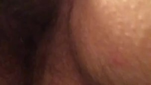 First Playtime In A While BBW milf cougar toy vibrator play button mature hairy bush