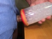 【高画質4Ｋ】○変態が自作のオナホでパンツを履いたままオナニー - Screenshot 13 of 16 - Masturbate