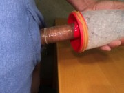 【高画質4Ｋ】○変態が自作のオナホでパンツを履いたままオナニー - Screenshot 14 of 16 - Adult Toys