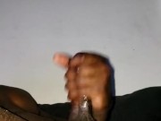 Thick nut from throbbing cock