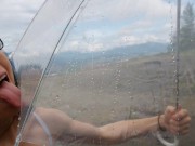 Letting His Piss Rain Over My Umbrella 14/16