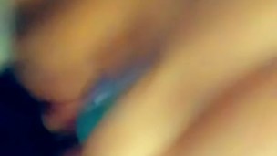 That pink pussy swallows big black wall dick