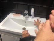 Сrazy Russian bitch sucks a big dick and gets cum in her pussy 9/16