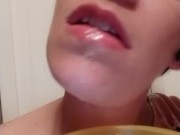 Spit cockwhore humiliation 13/16