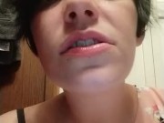 Spit cockwhore humiliation