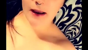 Snapchat Video Session Has Slut Cumming On Camera