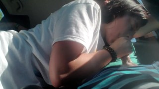 Ending The Vacation Right! Sloppy Toppy Road Head!! - RedTube