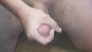 Fat nut onto vintage mirror in hallway