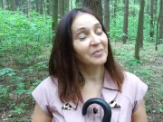 Стянул штаны и трахнул жену друга прямо в лесу! 4/16