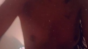 Sexy skinny whore dancing naked