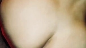 Perfect skinny wife With a perfect round ass fucks slow from the back!!