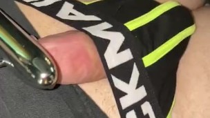 Pup Training his Cock