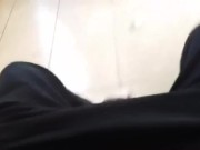 Jacking off huge explosion at end 