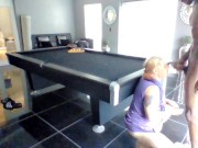 Rainbowhair04 Milf Banged On Pool Table and Facialized 15/16