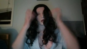 May's Night Pt2! May masking in Greyland female mask, cause she also likes to wear masks!