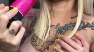 BLONDE TEENAGER SUCKING “4K” “SC: snow_biankita”