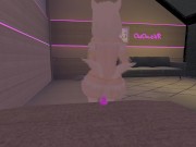hot Virtual Angel has fun with her new toys (loud moaning and pov) in vrchat 10/16