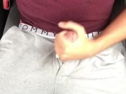 Teen boy jerk off yourself in a car parking-the first shoot went to back seat 6/16