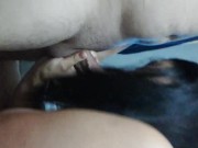 Una rica mamada casera, hasta sacarle leche 1/16