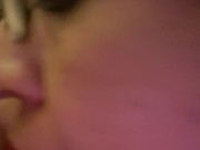 Real white boyfriend & latina girlfriend indulging PNP rimming bliss... What a lucky guy! #sinfulduo 5/16