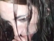 Giving stepdad blowjob outside before school bus cums  11/16