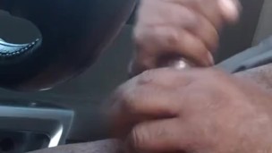 Jacking off in the car in the mornin'