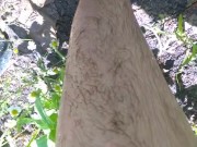 Cute Slutty Dirty Gardening CamGirl Plays Outside in Garden Cleans up Sprays Shorts Garden Hose 11/16