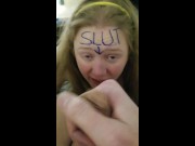 18 year old slut takes slut training 14/16