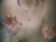 LULU in the shower 2