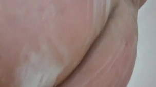 Slutty girls ass in the shower 