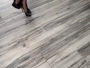 Pantyhose foot fetish 3/16