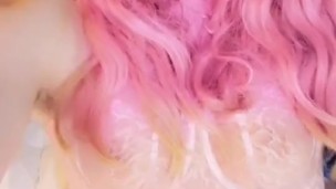 Little Pink Sissy Slut Anal Blue Eyes Blonde