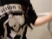 Made A Huge Mess With My Golden Piss In the Public Restroom 15/16