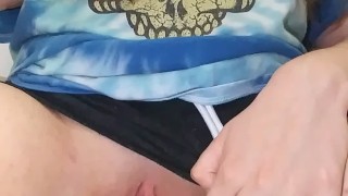Rubbing My Clit And Fingering My Tight Pussy - Wet Pussy Sounds