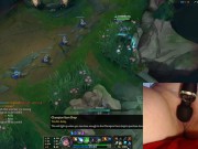 How do I perform playing my main with a vibrator distracting me? League of Legends #8 Luna 11/16
