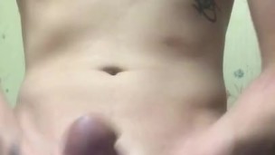Soaked my huge cock with cum!!!