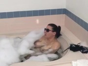 Bathtub Fun! Great orgasm! 7/16