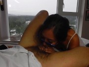 Amateur Asian MILF tells dirty stories with a handjob 8/16