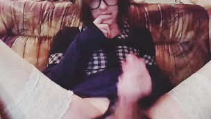 Hattabi4ik Crossdresser Fapping Sweet Big Dick (Homemade)