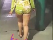 Ass jiggling while walking in public with no panties on 7/16