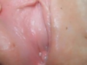 Playing with my creampie 