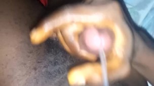 Black dick cum shot