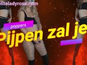 Pijpen zal je aroma strap-on 