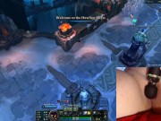 Playing with my vibrator on the highest setting makes me moan intensively! League of Legends #9 Luna 2/16